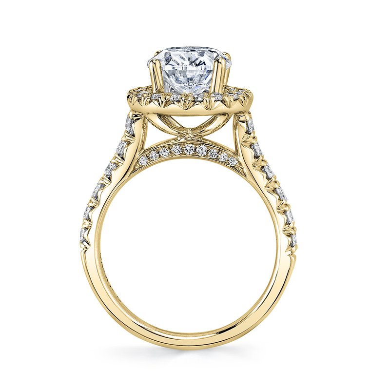 Oval Halo Diamond Ring