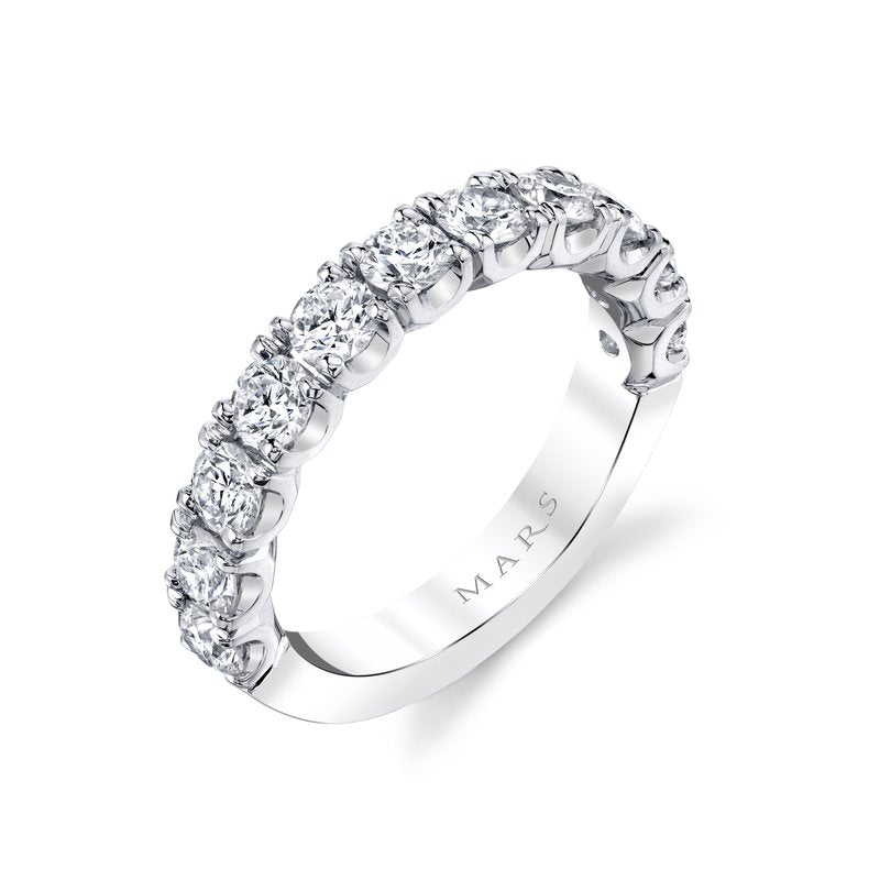 14k White Gold 1.5 CRT Ladies' Band