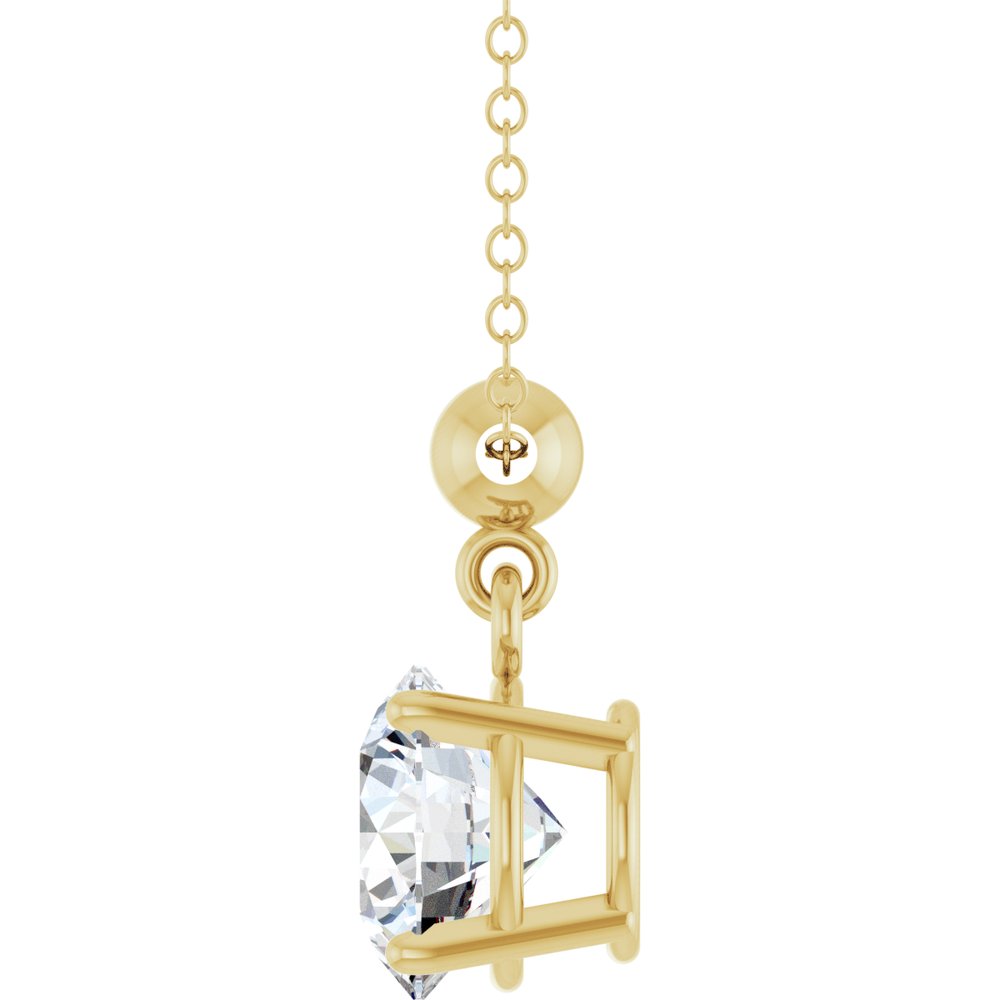 1 crt Diamond Solitaire Necklace
