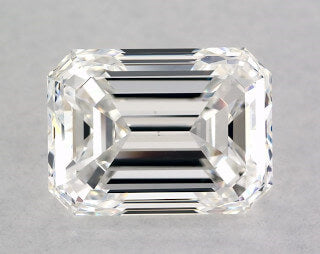 2.5 Carat D Color VVS1 Emerald Diamond