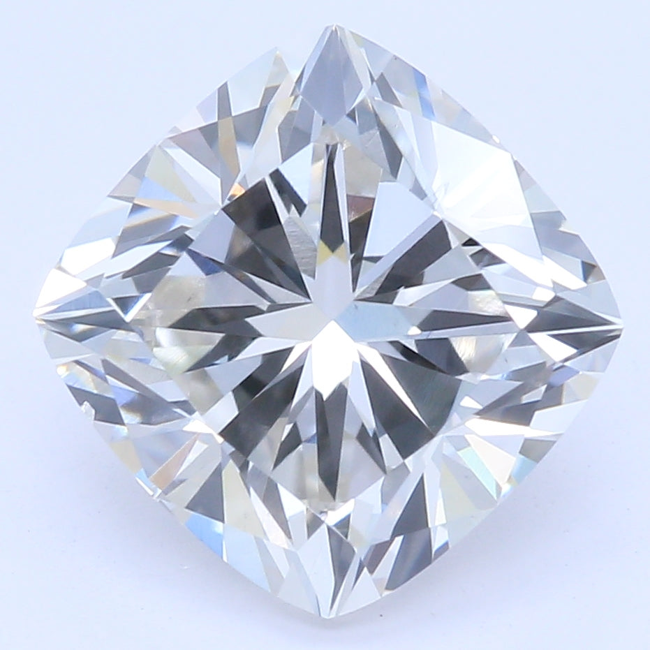 2.35 Carat Cushion IGI Labgrown Diamond, With Certificate ID LG542295812