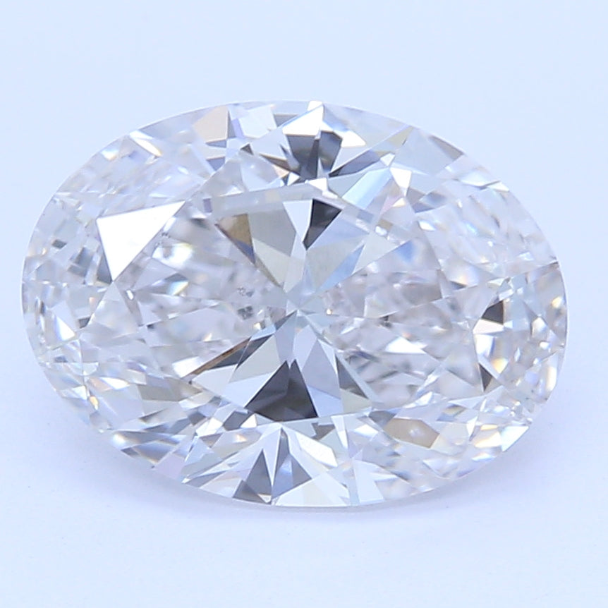 1.50 Carat Oval IGI Labgrown Diamond, With Certificate ID LG582391452