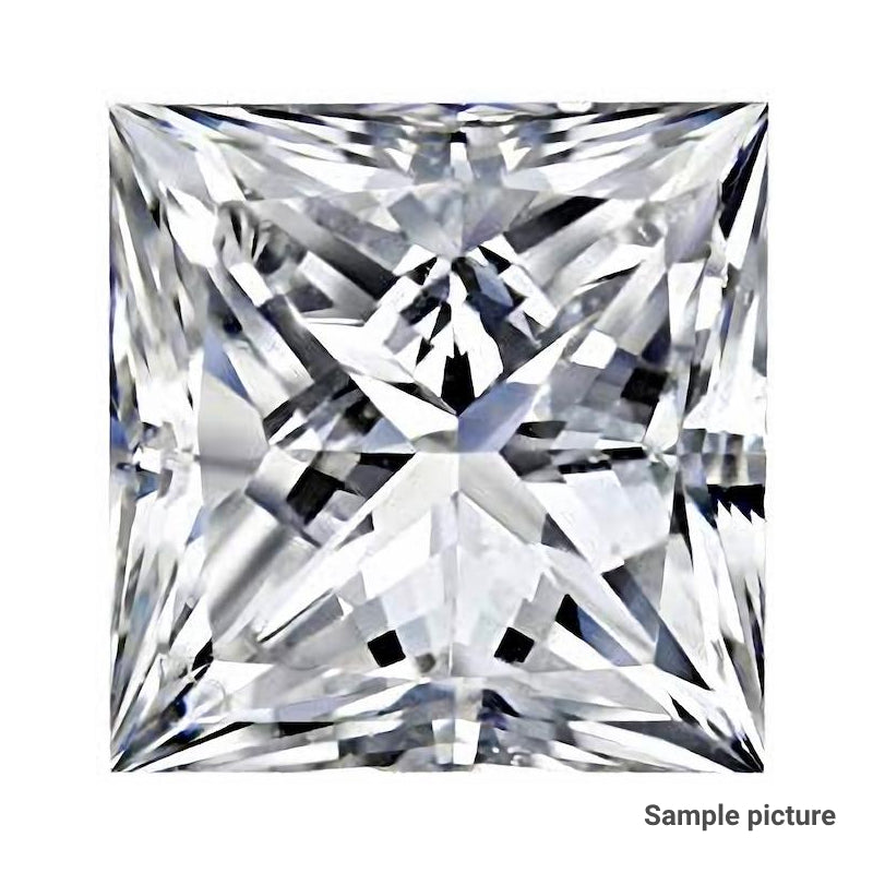0.55 Carat Princess EGL-USA Natural Diamond,