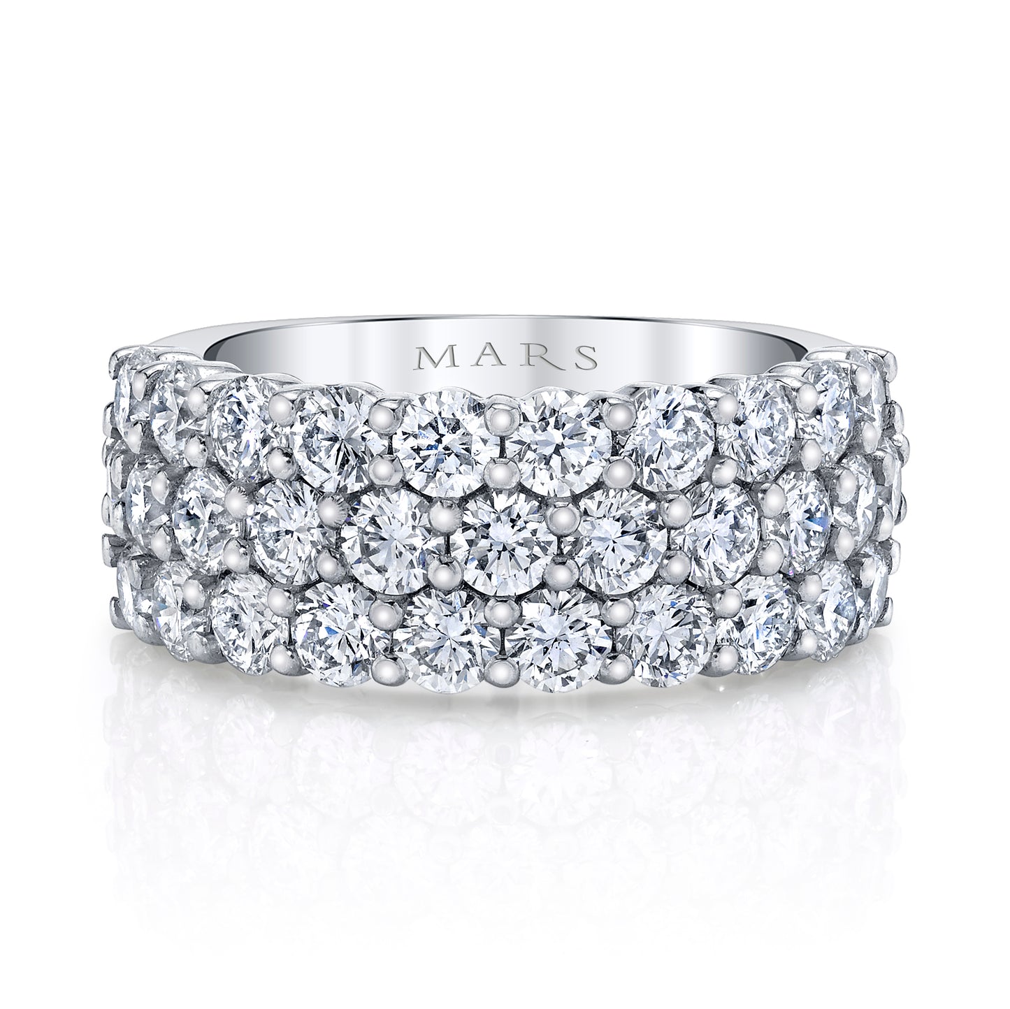 3.25 CRT Pave Anniversary Band