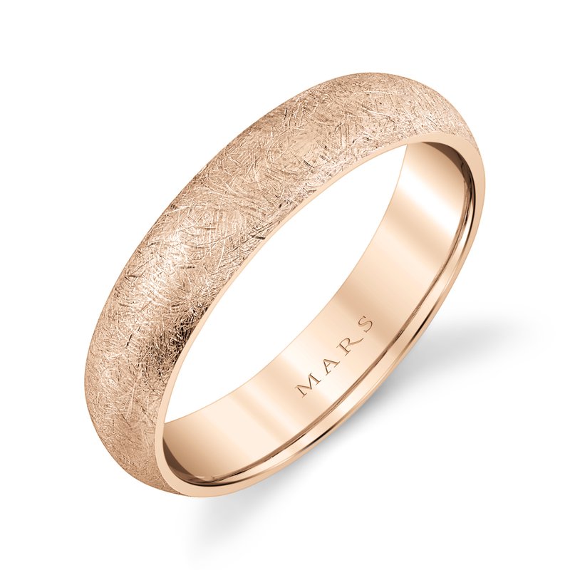 Men's 5mm Ice Matte Finish Wedding Band