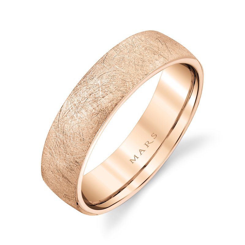Men's 6mm Ice Matte Wedding Band