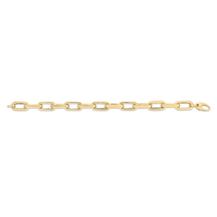 14K 9mm French Cable Fashion Link Chain Necklace