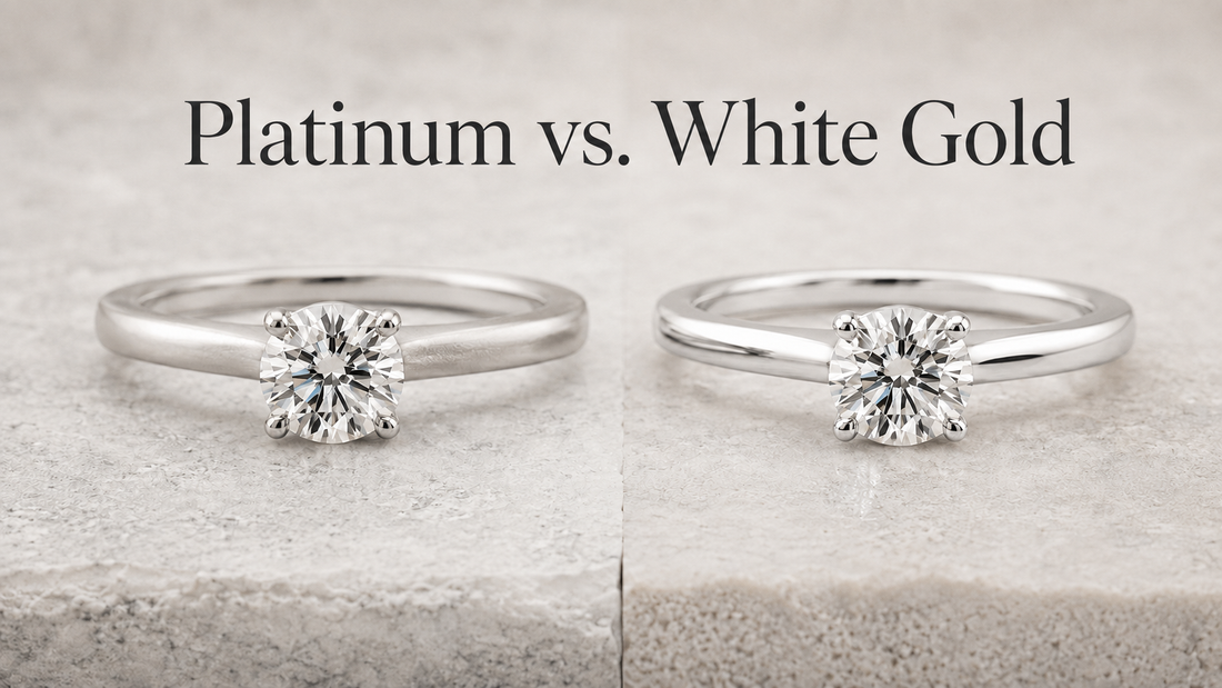 Platinum vs White Gold Engagement Rings