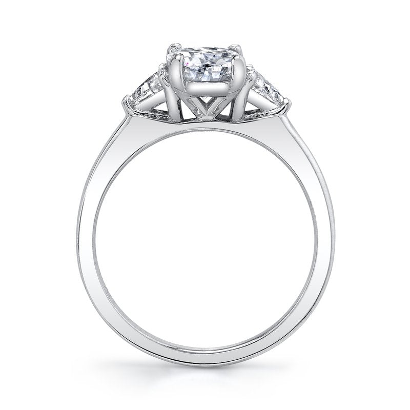 White Gold Three stone Classic