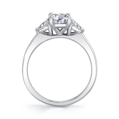 White Gold Three stone Classic
