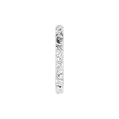 14k Gold 2.5 mm Sculptural Band