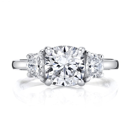 Three-Stone Round Diamonds