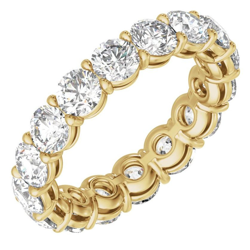 14K Gold 4 3/4 CTW Lab-Grown Diamond Low Profile Eternity Band