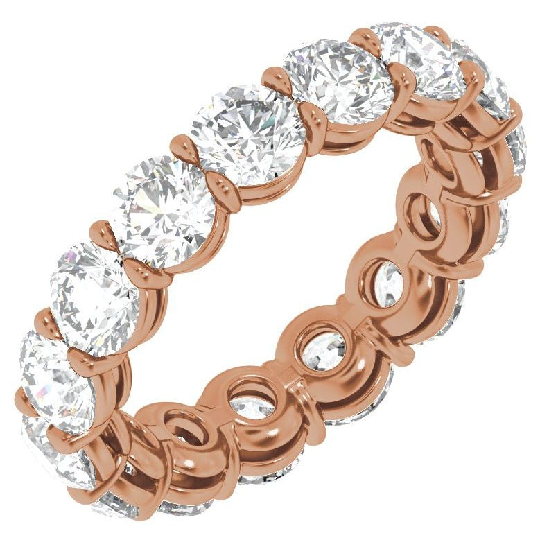 14K Gold 4 3/4 CTW Lab-Grown Diamond Low Profile Eternity Band