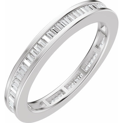 14K Gold 1/2 CTW Natural Diamond Eternity Ladies' Band