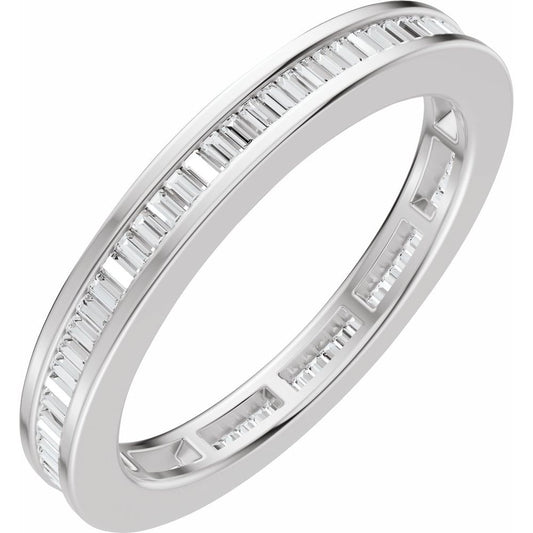 14K Gold 1/2 CTW Natural Diamond Eternity Ladies' Band