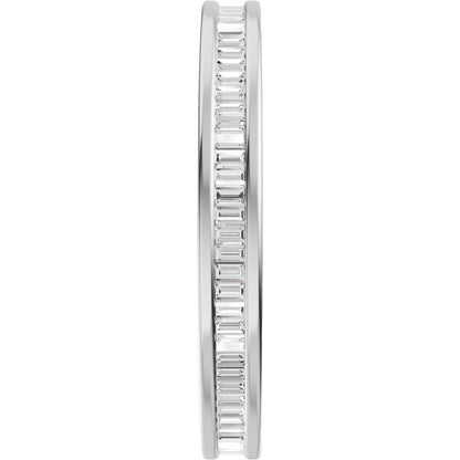 14K Gold 1/2 CTW Natural Diamond Eternity Ladies' Band