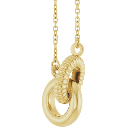 Interlocking Love Pendant