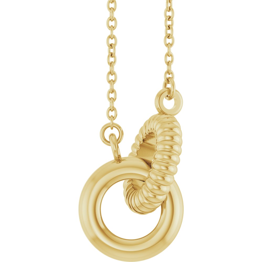Interlocking Love Pendant