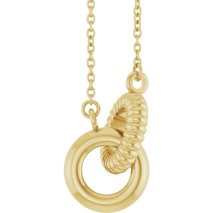 Interlocking Love Pendant