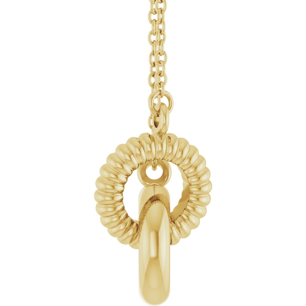 Interlocking Love Pendant