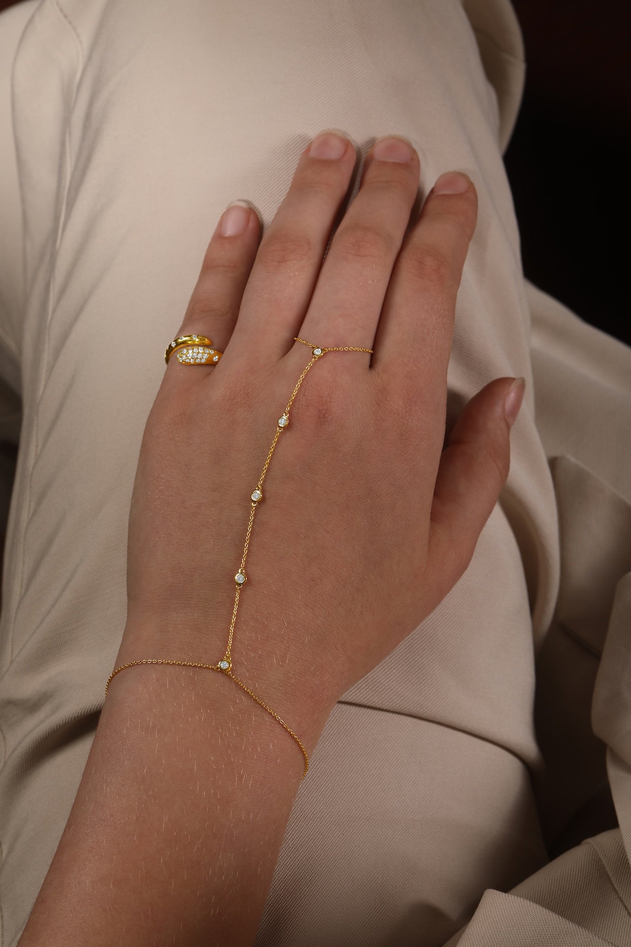 Diamond By The Yard Hand Chain