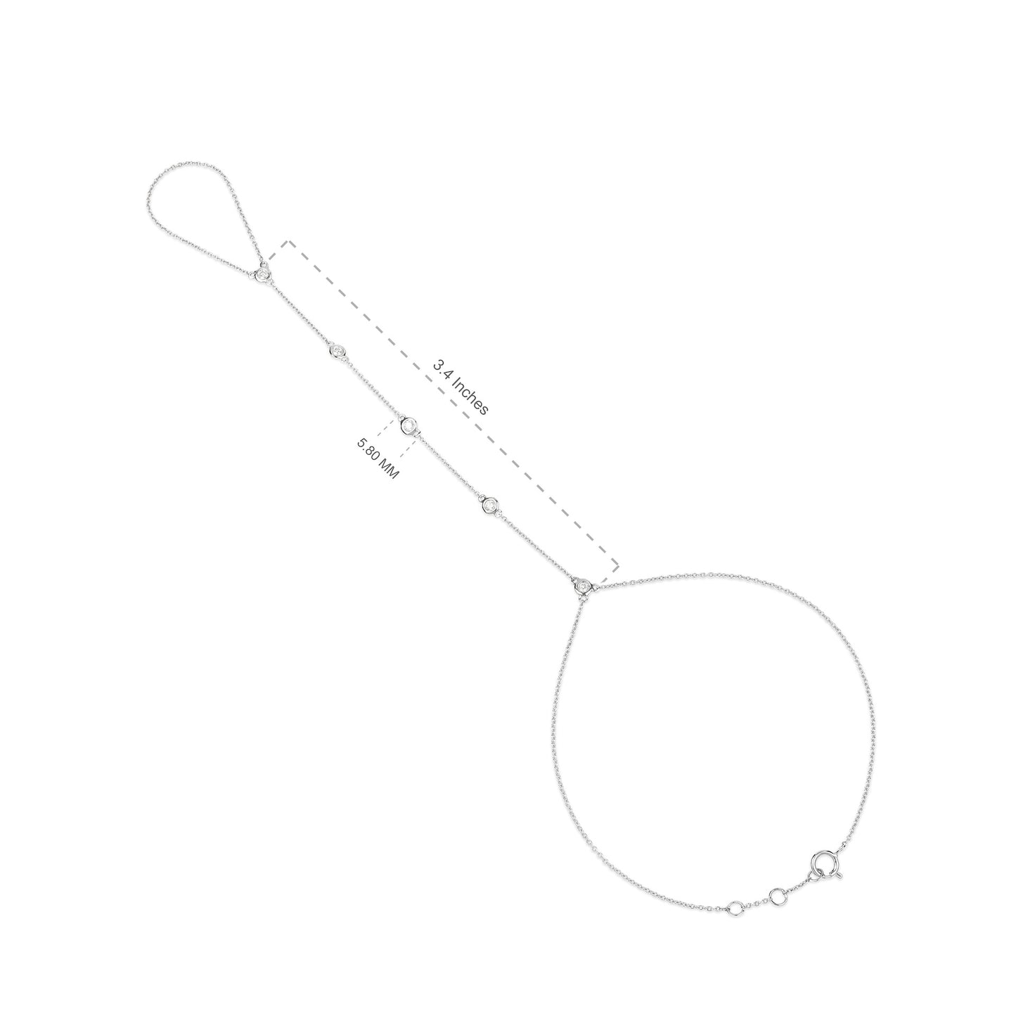 Diamond By The Yard Hand Chain