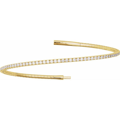 2 CRT Flexible Tennis Bangle
