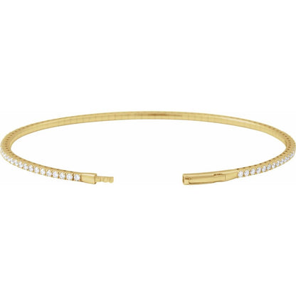 2 CRT Flexible Tennis Bangle