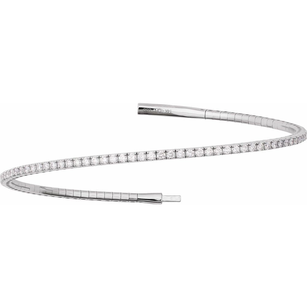 2 CRT Flexible Tennis Bangle