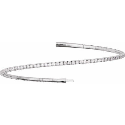 2 CRT Flexible Tennis Bangle