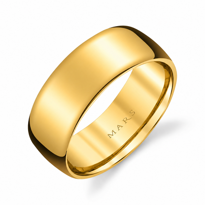 Men's 8mm European Wedding Band