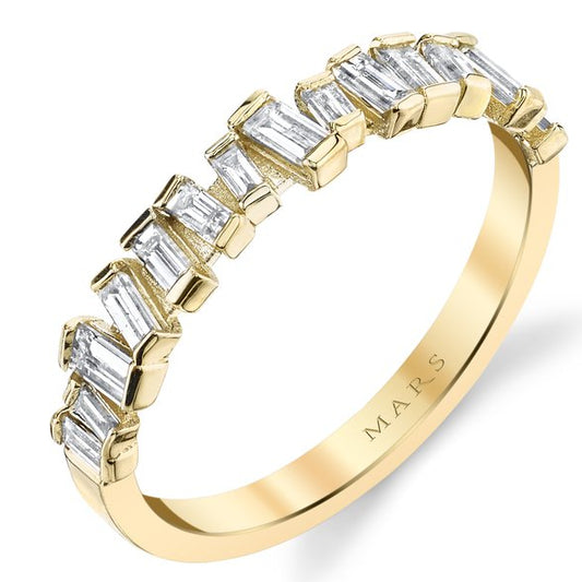 Yellow Gold Diamond Fashion Ring