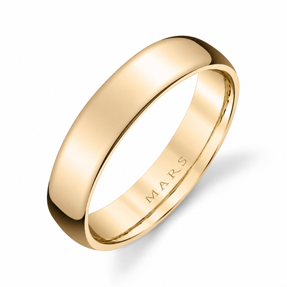 Men's 5mm European Wedding Band