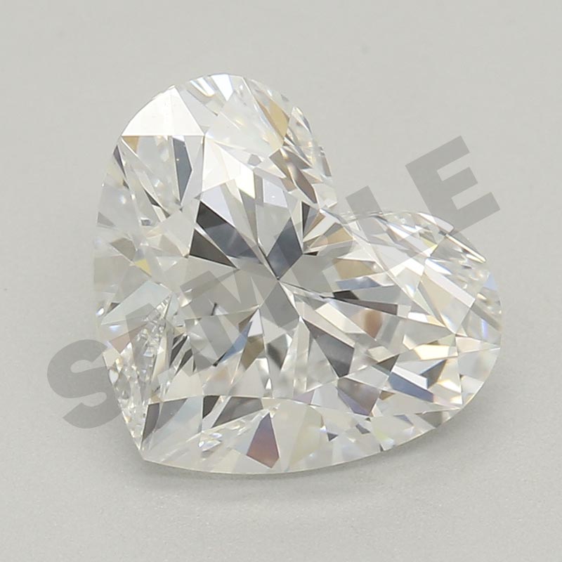 1.82 Carat Heart GIA Labgrown Diamond, With Certificate ID 3495521912