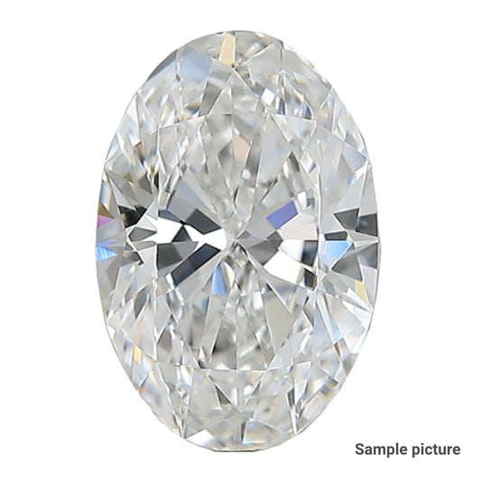 1.52 Carat Oval NONE Labgrown Diamond,