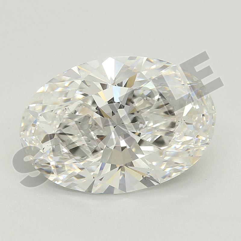 4.35 Carat Oval IGI Labgrown Diamond, With Certificate ID 773639032