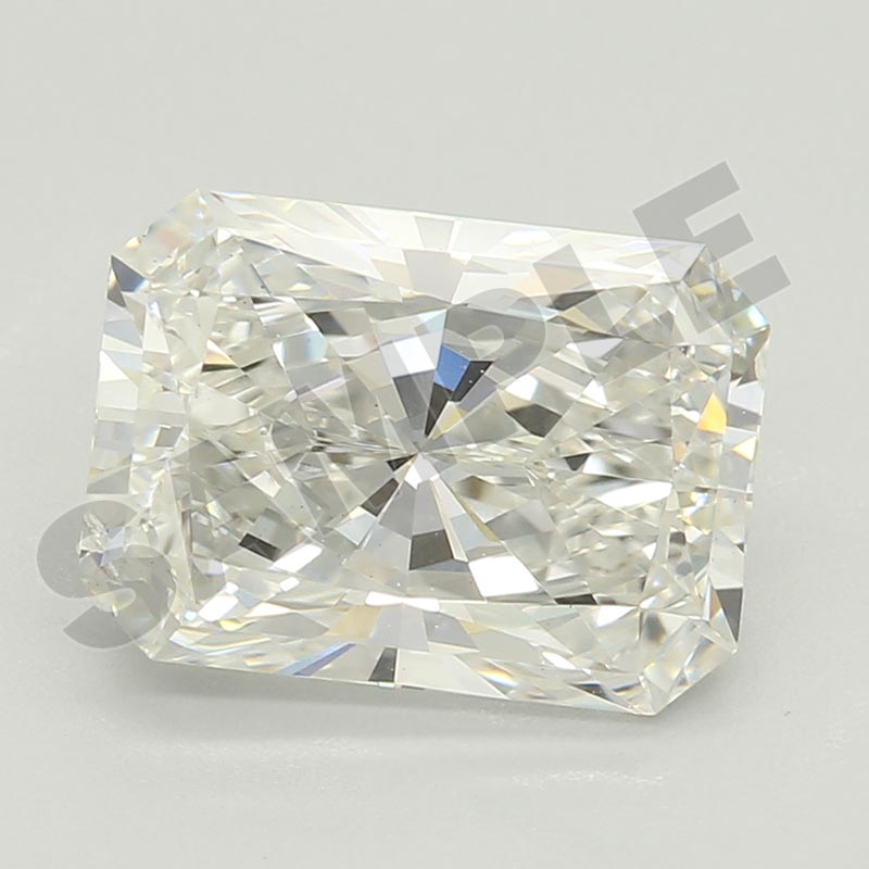 4.08 Carat Radiant GIA Labgrown Diamond,