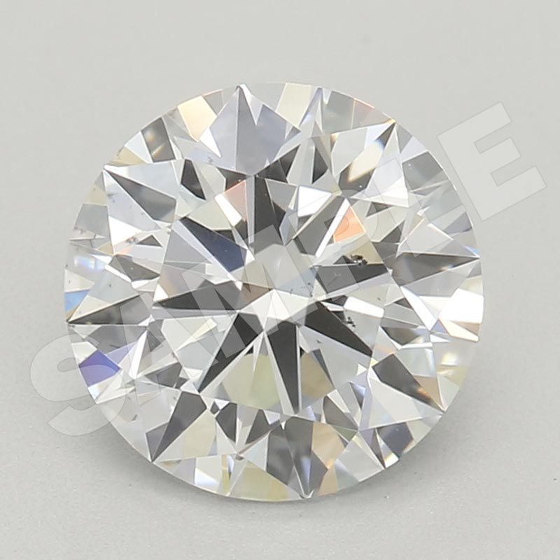 1.01 Carat Round GIA Labgrown Diamond, With Certificate ID 7536655571