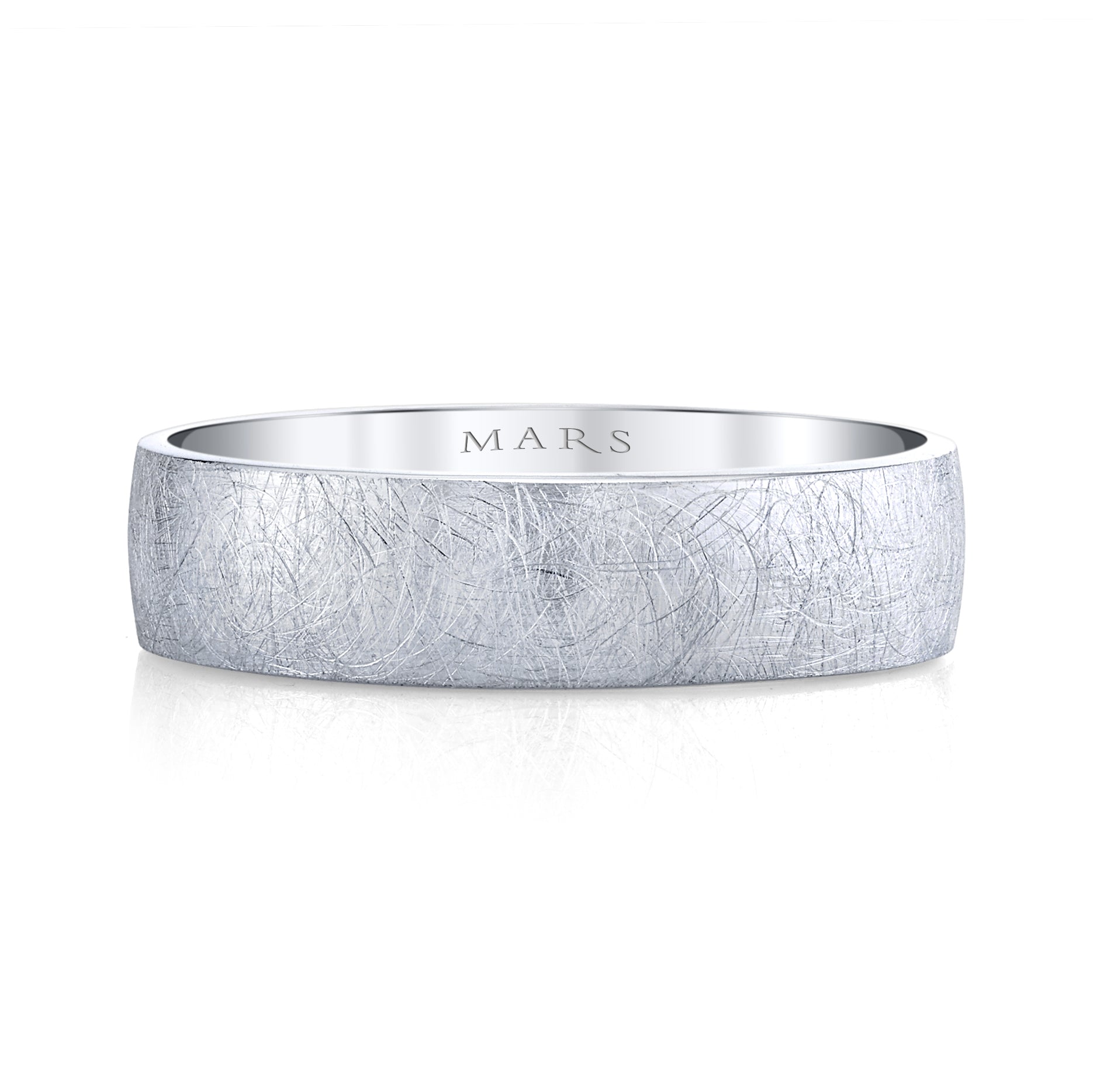 Men's 6mm Ice Matte Wedding Band