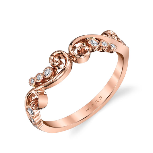 Mars Fashion Ring 14K Rose Gold