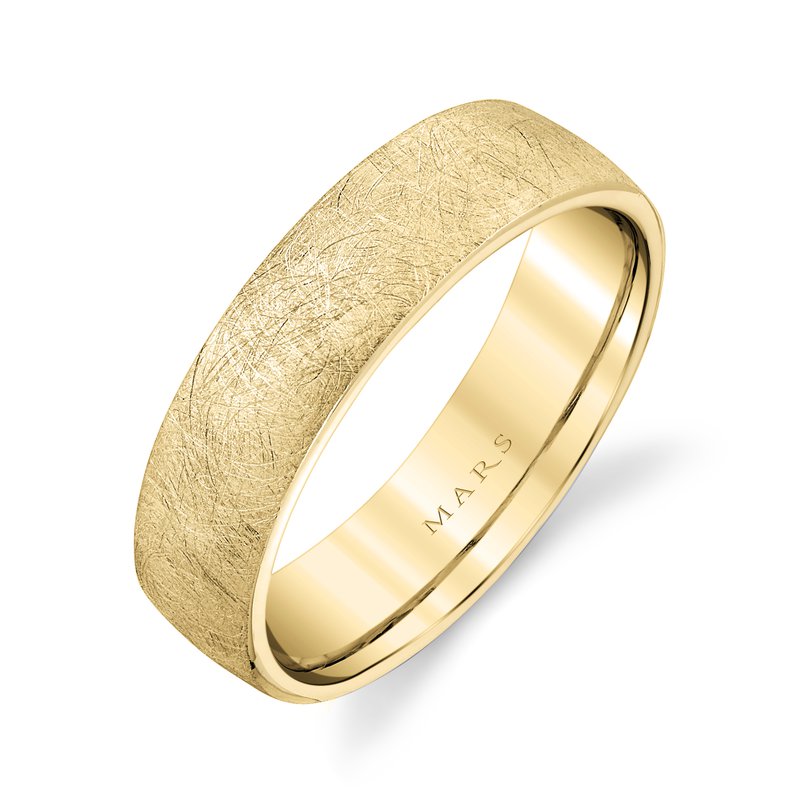 Men's 6mm Ice Matte Wedding Band